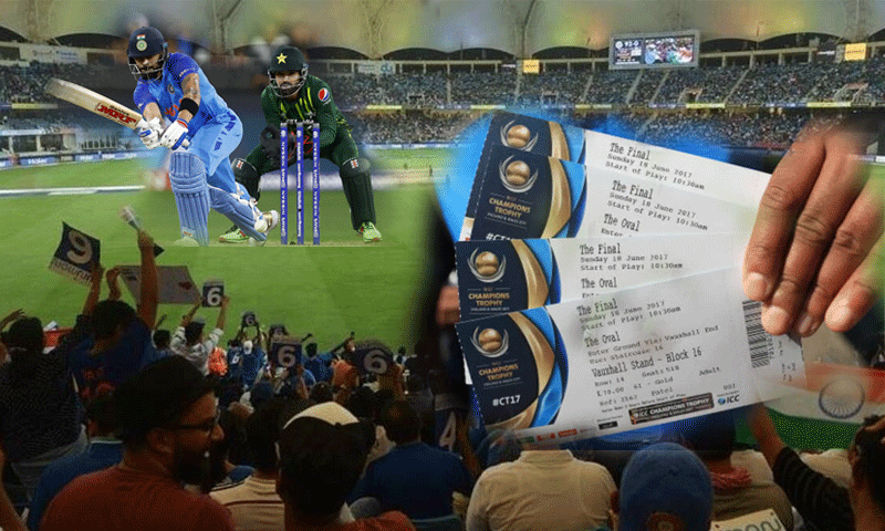 ICC Champions Trophy 2025 All Tickets for India’s Matches in Dubai