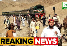 Breaking news : Sibi Balochistan : Terrorist Attack on Jaffer Express in Mach, Balochistan