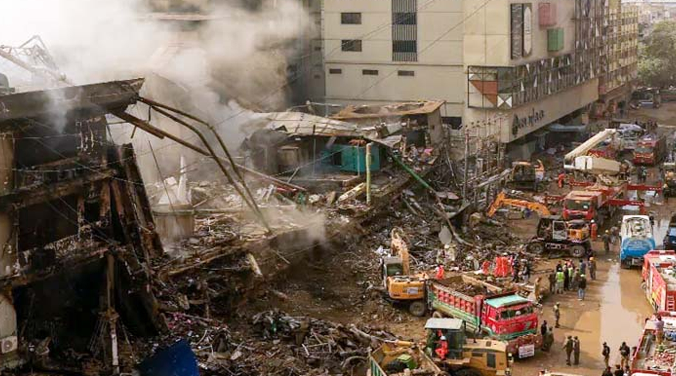 Search Operation Continues at Gul Plaza as Death Toll Reaches 55–60: DC ...